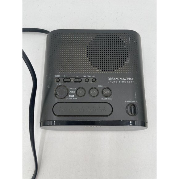 Sony Dream Machine Vintage AM/FM Alarm Clock Radio Model ICF-C218 - Picture 2 of 3